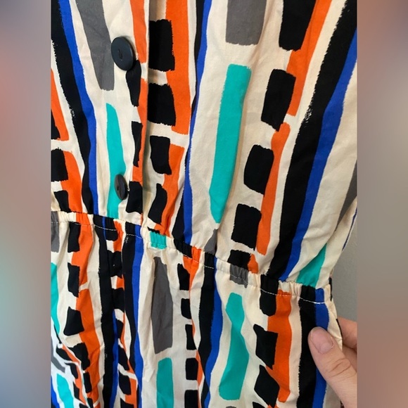 Corey Lynn Calter Multicolor Geometric Jumpsuit - Picture 4 of 7
